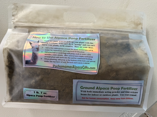 Alpaca Poop Fertilizer